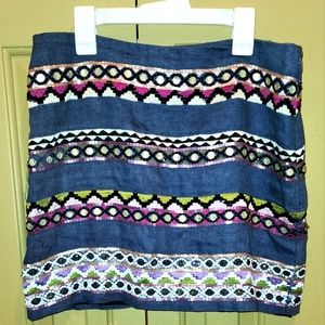 Nicole Miller Artelier Mini Skirt Size 4